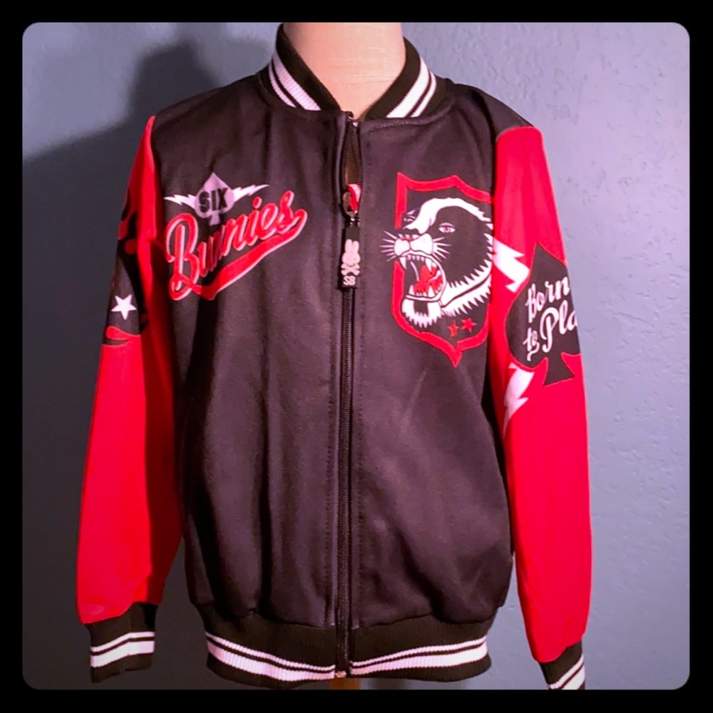 Kids bomber jacket Black Panther size 6 years
